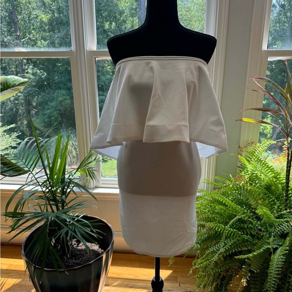 Fashion Nova Large White Dress